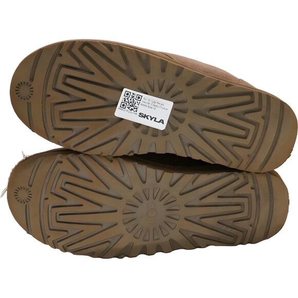 UGG Neumel Classic Chukka Boots Tan Ankle Lace Up Cozy Lined Men's US 12 - Picture 6 of 6